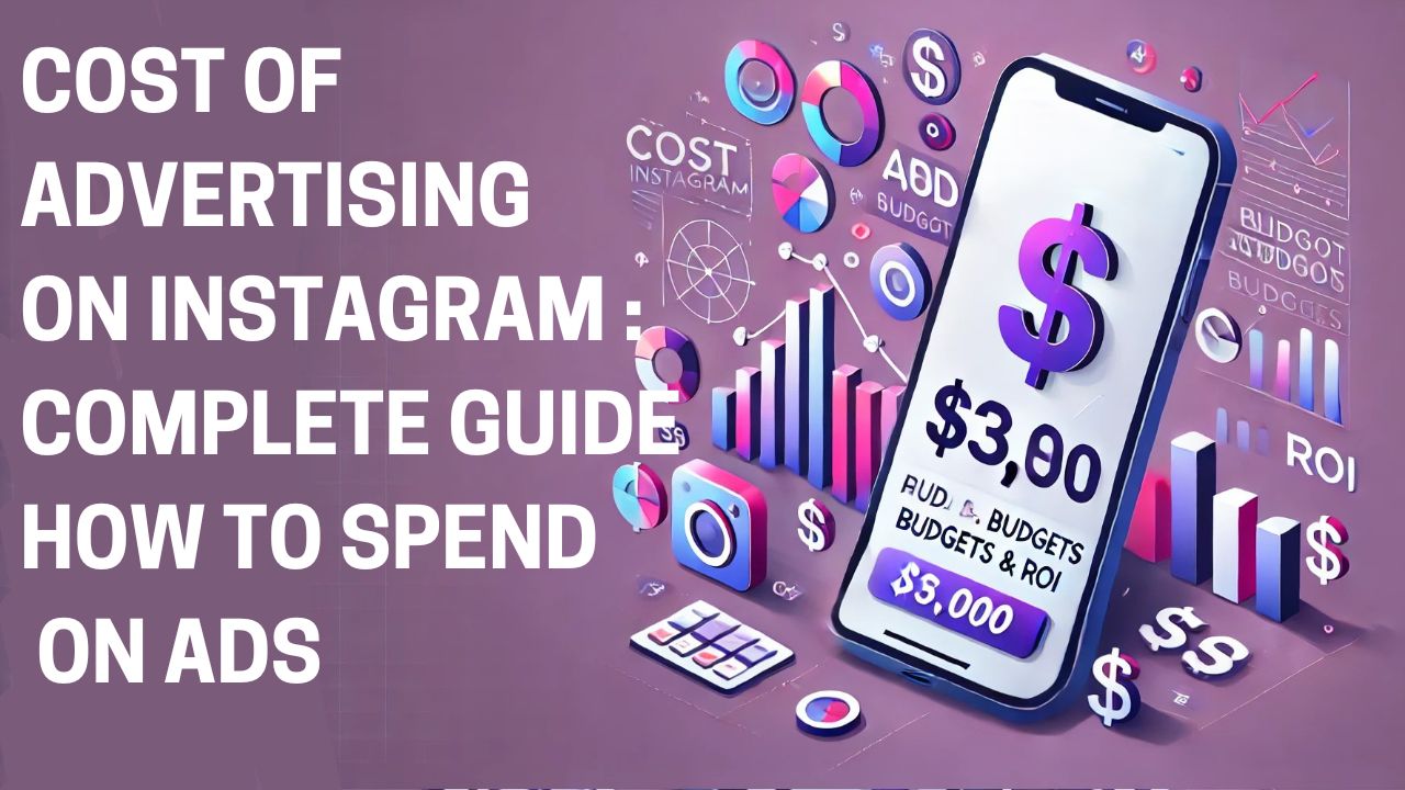 COST OF ADVERTISING ON INSTAGRAM : COMPLETE GUIDE HOW TO SPEND ON ADS