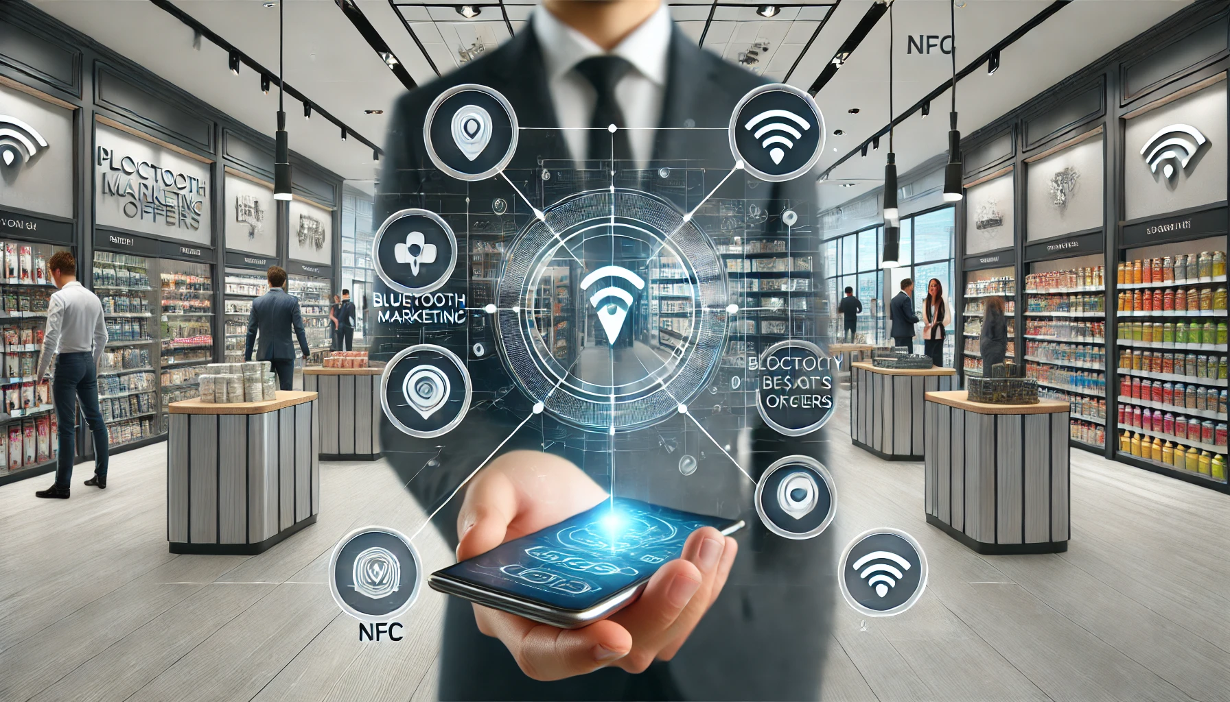 proximity marketing uses technologies like geofencing, Bluetooth beacons, and NFC to deliver personalized messages to consumers based on their location, enhancing engagement and creating unique interactions in physical spaces."