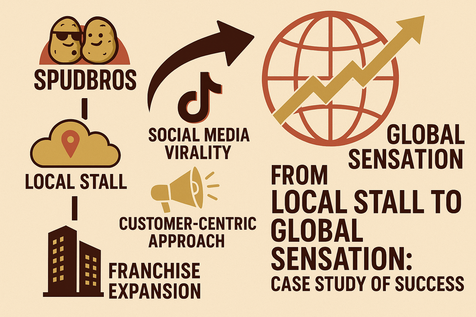 SpudBros: From Local Stall to Global Sensation: Case Study of Success