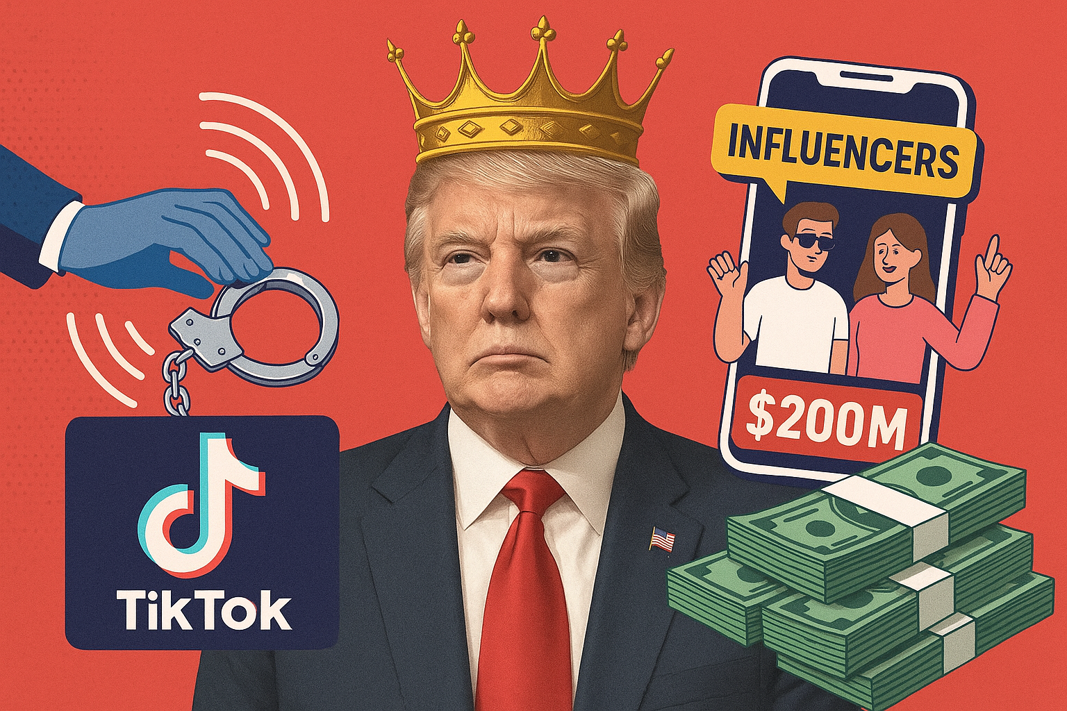 Trump’s ‘King’ Social Media Playbook: Redefining Campaign PR with Memes & Influencers