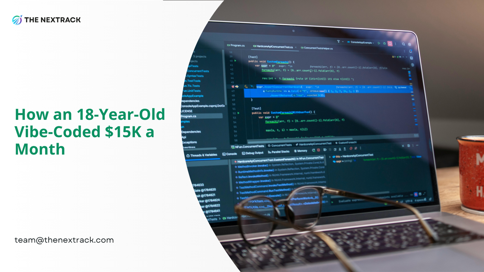 How an 18-Year-Old Vibe-Coded $15K a Month